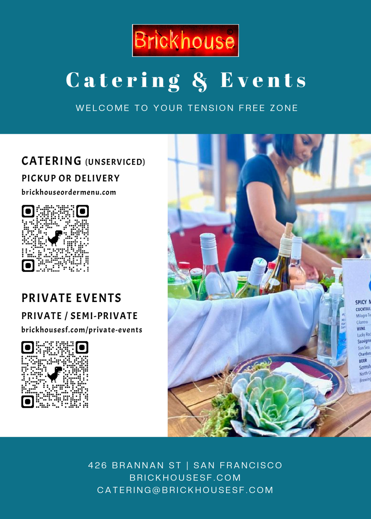 Brickhouse Bar Grill   Catering Events Postcard 1463x2048 